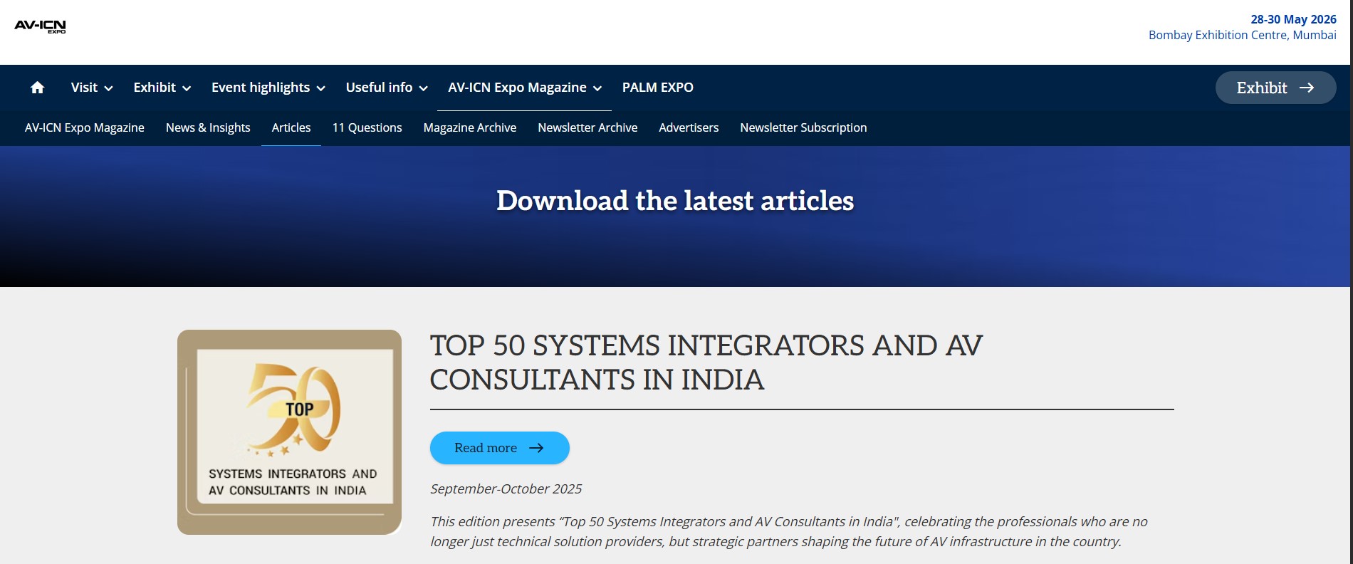 Top 50 AV Integrators